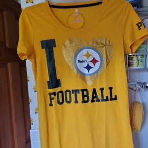 Victoria Secret Pink Pittsburgh Steelers t-shirt Medium